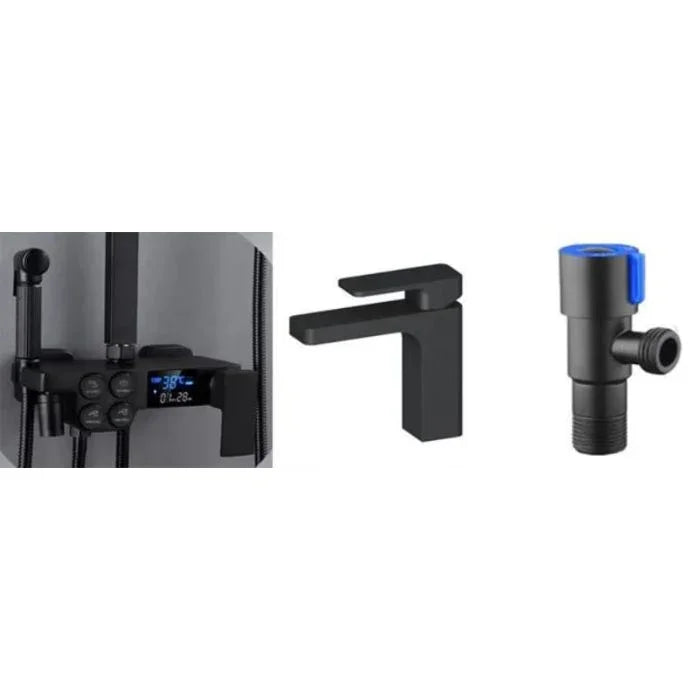 Digital Display Shower Set | Modern Bathroom Shower System