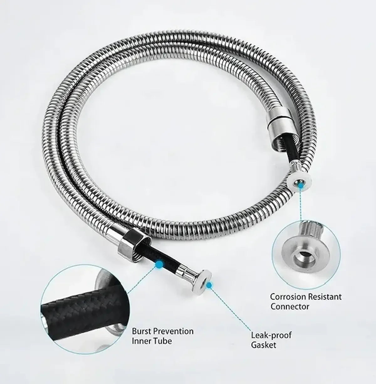 Premium 304 Stainless Steel Muslim Shower Set | High-Pressure Bidet Sprayer
