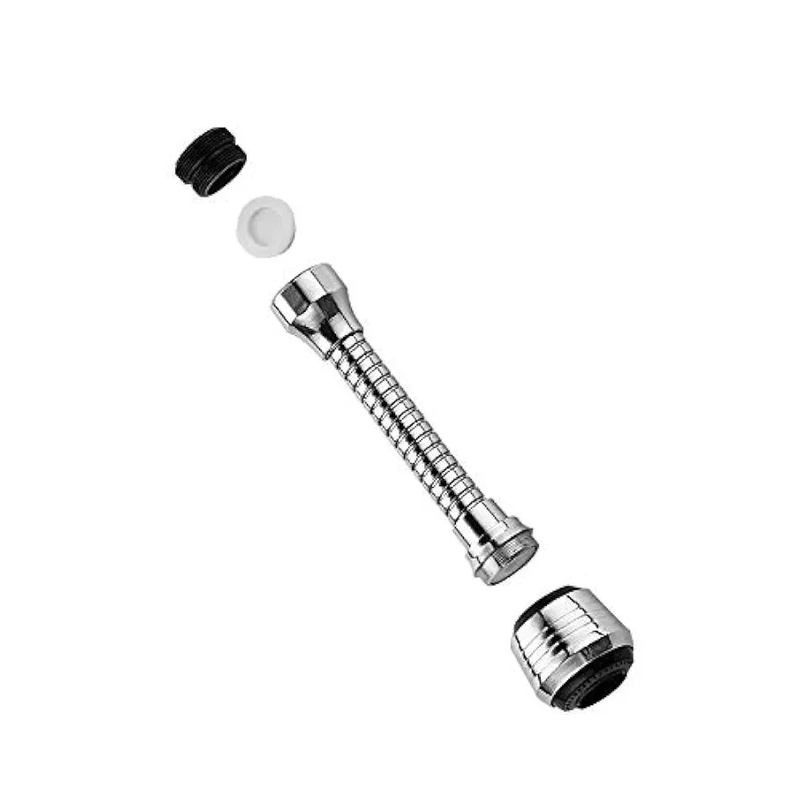 Faucet Extension Tubes, Flexible 360 Degrees Stainless Steel Faucet Sprayer Extension Device …