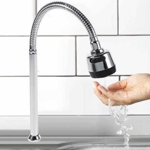 360° Bendable Silicone Faucet Nozzle – Jet & Soft Stream