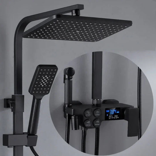 Digital Display Shower Set | Modern Bathroom Shower System