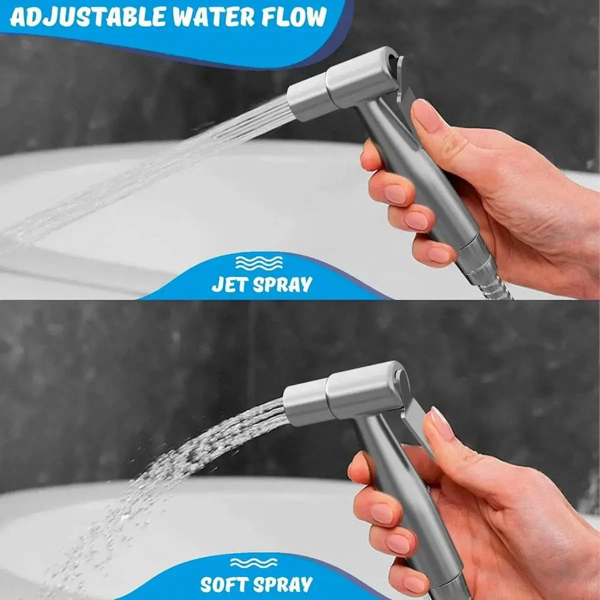 Premium 304 Stainless Steel Muslim Shower Set | High-Pressure Bidet Sprayer
