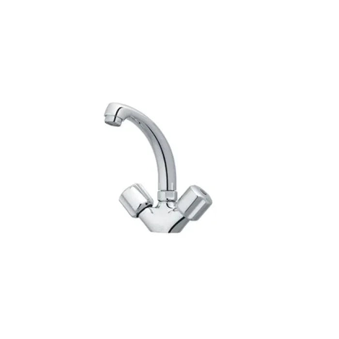 Complete Bathroom Set | 7-Piece Chrome Sanitary Fittings