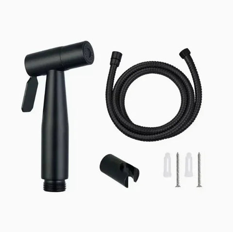 304 Black Stainless Steel High Pressure Spray Gun Shower Set
